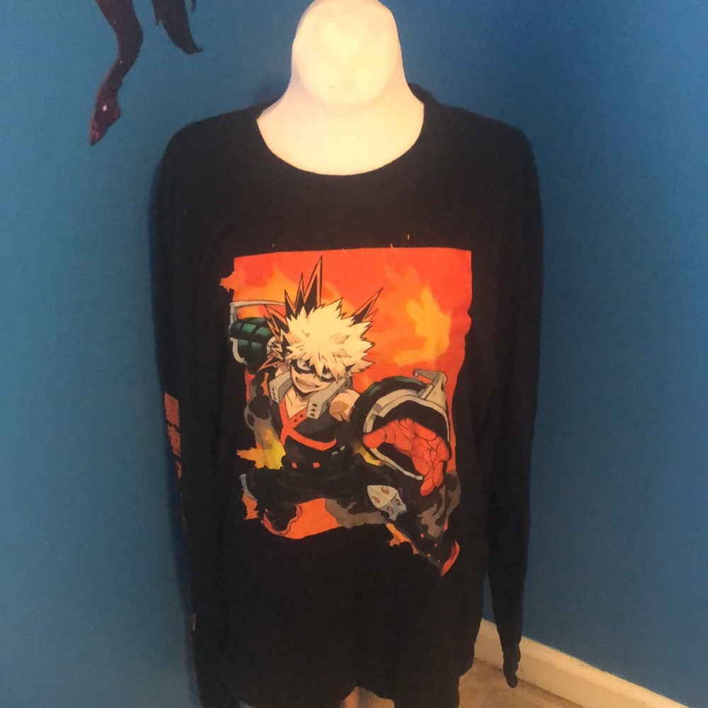 My hero academia long sleeve shirt